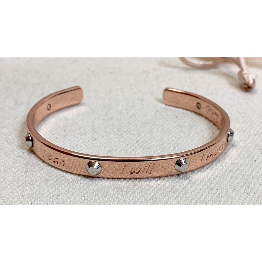 Mary kay i can i will i must cuff bracelet